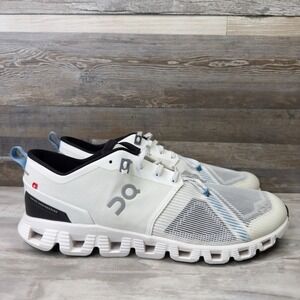 On Cloud X 3 Shift Mens Size 13 White Black Athletic Running Shoes Sneakers